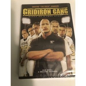 Dwayne Johnson in GRIDIRON GANG on DVD - Brand New Sealed